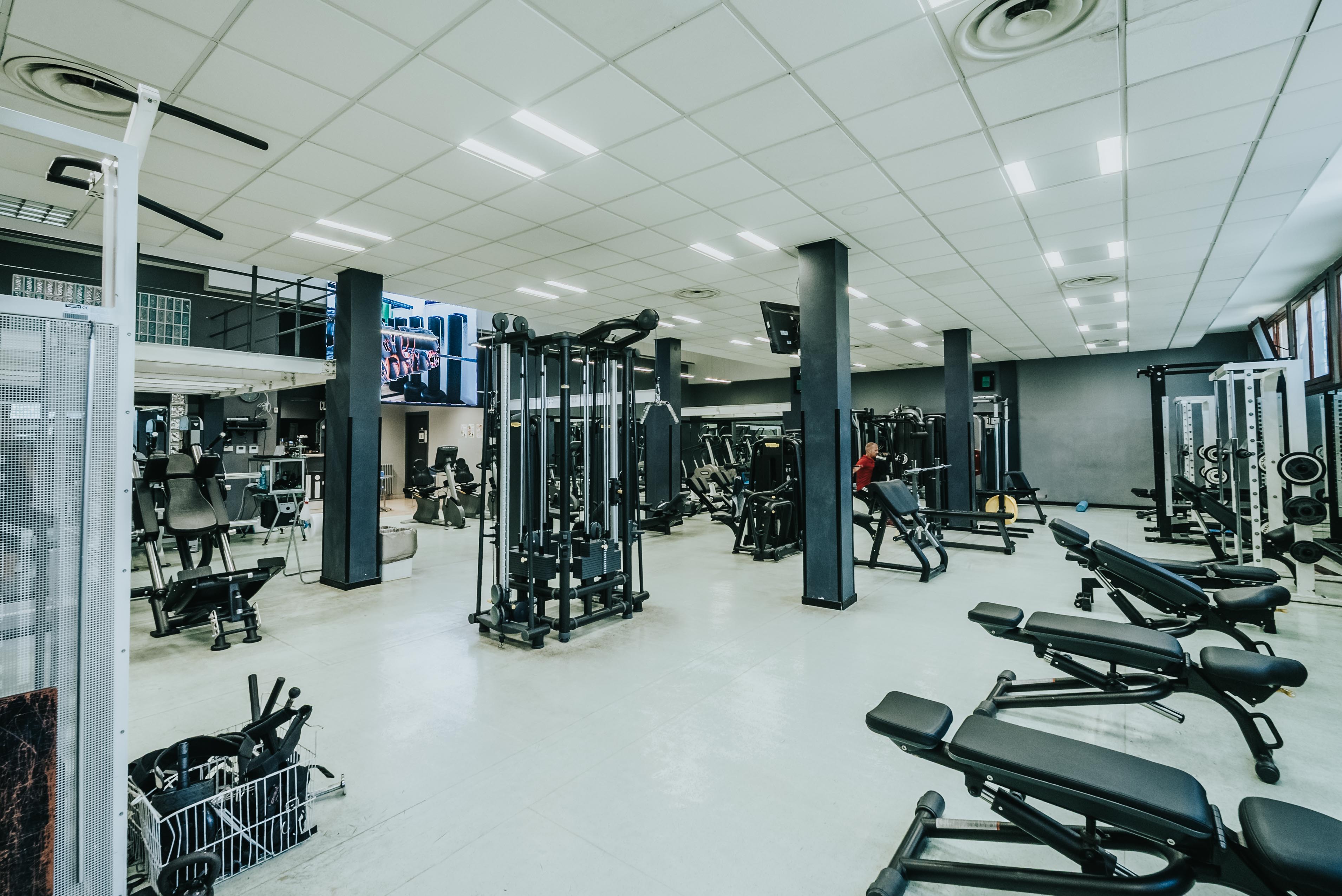 Sala pesi Fitness Village Koala Cagliari