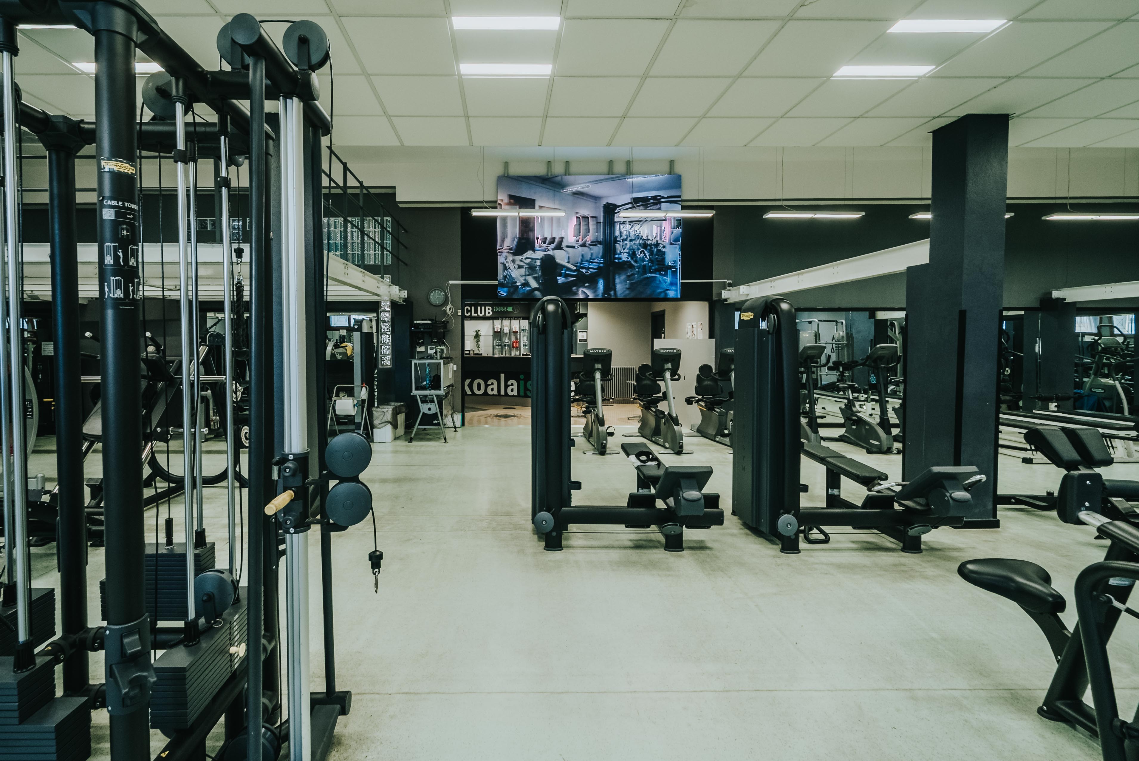 Sala pesi Fitness Village Koala Cagliari
